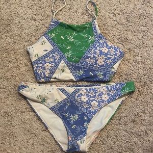 Floral Swimsuit - Size Medium